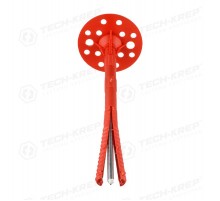 Дюбель для теплоизоляции 10х220 с металлическим гвоздём с термоголовой (200 шт.) ( 10,005 кг)  130101  Tech-KREP