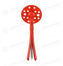 Дюбель для теплоизоляции 10х220 с металлическим гвоздём с термоголовой (200 шт.) ( 10,005 кг)  130101  Tech-KREP