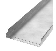 Лоток неперфорированный Профи INOX (AISI 304) 500х100x6000 (2,0 мм) (12 м/уп)  PR16.14114  Промрукав