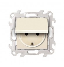 Simon 24 Сл. кость Розетка 2К+З Schuko IP44  2450448-031  Simon