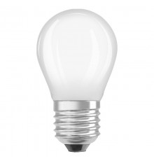 Лампа светодиодная филаментная диммируемая PARATHOM P 470лм 4,8Вт 2700К E27 колба P 320° матов стекло 220-240В  4058075590779  OSRAM