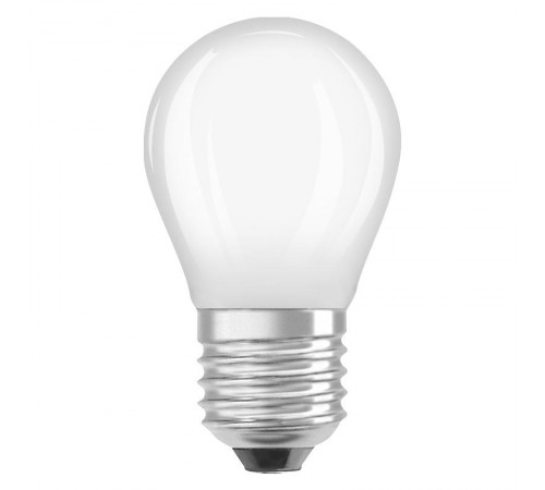 Лампа светодиодная филаментная диммируемая PARATHOM P 470лм 4,8Вт 2700К E27 колба P 320° матов стекло 220-240В  4058075590779  OSRAM