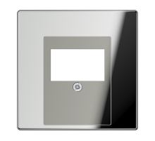 Крышка для ТАЕ гнезда; полированный хром  GCR2969T  Jung