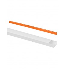 Кабель-канал 100х40 (1 шт по 2 м) белый (розн.упак.)  SQ0402-3814  TDM