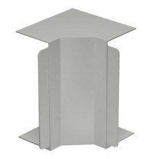 Крышка внутреннего угла кабельного канала WDK 80x210 мм (ПВХ,серый) (WDK HI80210GR)  6024475  OBO Bettermann