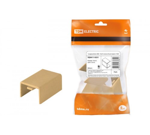 Соединитель КМС 16х16 сосна (4 шт./комп.)  SQ0411-0251  TDM