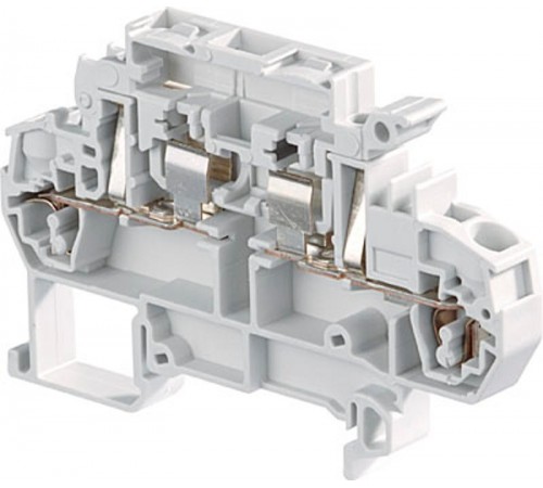 Клемма D2,5/8.SFLT.2L пруж. 2.5мм.кв. держатель предохранителя 5х20,5х25 мм.,с неоновым индикатором сгор. предохр. 110-220В  1SNA290093R2000