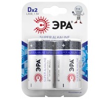 Батарейка щелочная (алкалиновая)  LR20-2BL (12/96/3168) (D)   C0038443  ЭРА