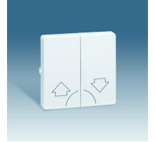 Simon 73 Клавиша (2шт) на выключатель 2-кл кнопочный для управления жалюзи с пиктограммой "стрелка("  73028-62  Simon