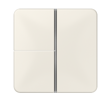 3-клавишная накладка для пульта КNX, слоновая кость, для серии СD  CD403TSA  Jung