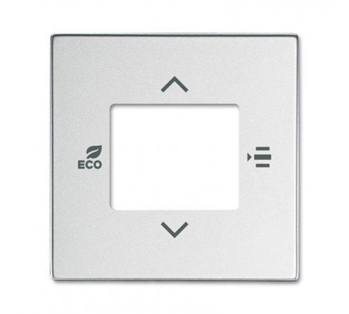 6109/03-83-500 Накладка на терморегулятор, серебристый алюминий2CKA006155A0062 ABB