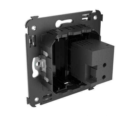 USB зарядное устройство в стену, "Avanti", "Черный квадрат"  4402543  DKC