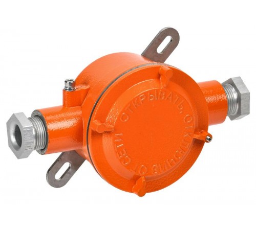 Коробка взрывозащищенная ВРК-21-24-1-d с 2 вводами   VRK11-34-2-24-D  IEK