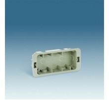 Simon 27 Коробка для внутреннего монтажа 1-рядной рамки с суппортами, 236х96х50,5мм  27855-61  Simon