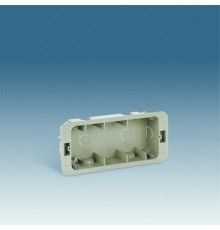 Simon 27 Коробка для внутреннего монтажа 1-рядной рамки с суппортами, 236х96х50,5мм  27855-61  Simon