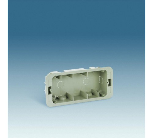 Simon 27 Коробка для внутреннего монтажа 1-рядной рамки с суппортами, 236х96х50,5мм  27855-61  Simon