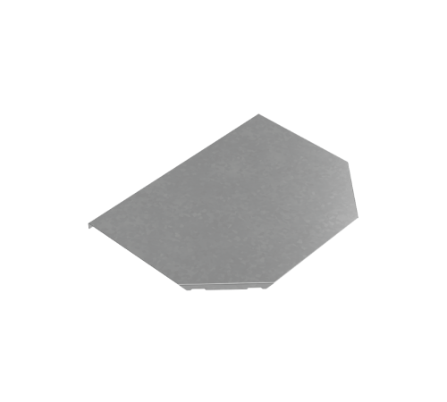 Крышка Т-отвода 200 мм "ПЛЮС" HD  KTDplus200 HD   КМ-профиль