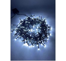 Гирлянда светодиодная  Нить Мишура 3,9 м зеленый провод, холодный свет, ENIN - GC  220V IP20 (24/576)  Б0047969  ЭРА