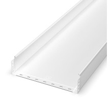 Лоток неперфорированный Стандарт 400х100х3000 (1,0 мм) RAL 9003 (6 м/уп)  PR16.10310  Промрукав