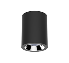 Светильник светодиодный DL-02 Tube накладной 220*150 55W 4000K 35° RAL9005 черный муар  V1-R0-T0391-20000-2005540  VARTON