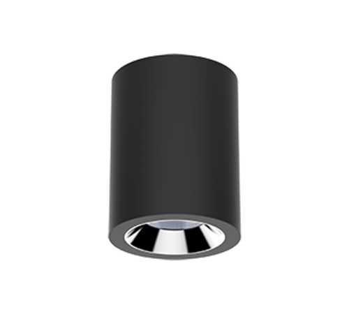 Светильник светодиодный DL-02 Tube накладной 220*150 55W 3000K 35° RAL9005 черный муар  V1-R0-T0391-20000-2005530  VARTON