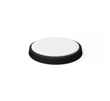 Светильник светодиодный ЖКХ  BASIC круг 15W 1425lm 4000K 220-240V IP20 D155*33мм черный LED 1/40  193411315B  Gauss