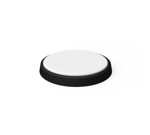 Светильник светодиодный ЖКХ  BASIC круг 15W 1425lm 4000K 220-240V IP20 D155*33мм черный LED 1/40  193411315B  Gauss