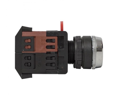 Переключатель АKS-22 черный c замком возвратный NO+NC EKF PROxima  aks-22  EKF