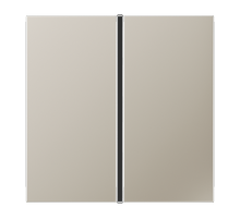 Клавиши для системы KNX, 1-группа; благородная сталь  ES2401TSA  Jung