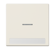 Клавиша для  выключателя с подсветкой и полем для надписи; слоновая кость  LS990NAKO5  Jung