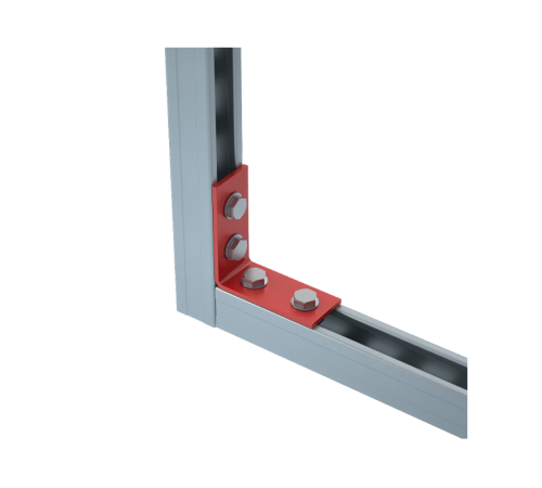 Уголовой соединитель (4 отверстия) HD  USG4 HD  КМ-профиль