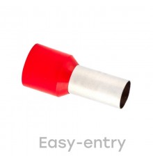 Наконечник штыревой втулочный изолированный НШвИ 35,0-16 (50шт.) EKF PROxima  nhvi-35.0-16  EKF