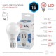 Лампа светодиодная LED 15Вт Е27 4000К СТАНДАРТ smd A60-15W-840-E27  Б0033183  ЭРА