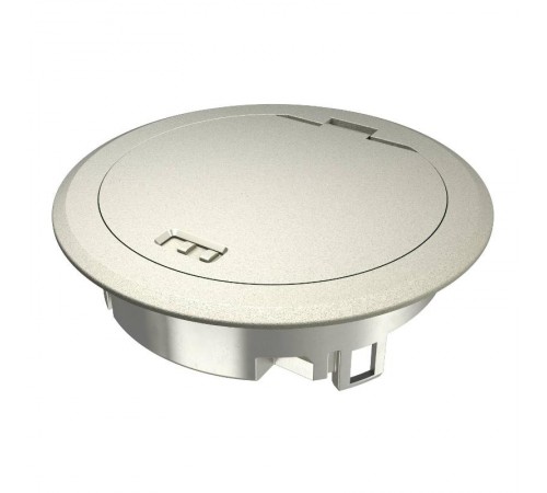 Лючок GES R2 40х140 мм (для монтажных оснований, никелир.) (GES R2 Ni)  7408850  OBO Bettermann