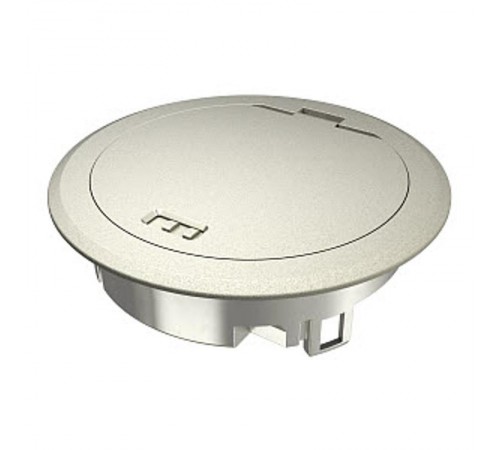 Лючок GES R2 40х140 мм (для монтажных оснований, никелир.) (GES R2 Ni)  7408850  OBO Bettermann