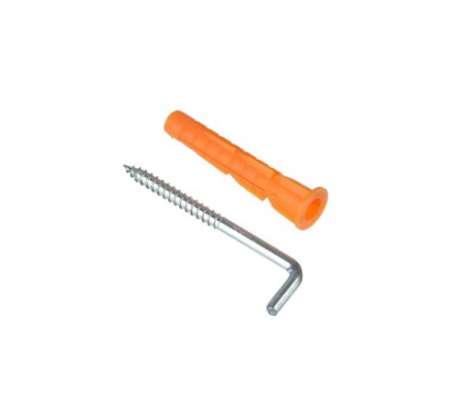 Шуруп-костыль 3,5х35 с универсальным дюбелем 6,0х36 (2шт) - пакет  114324  Tech-KREP