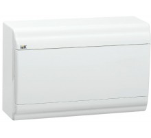 Корпус пластиковый навесной на 12 модулей ЩРН-П-12 IP41 (190х290х100мм) PRIME белая дверь  MKP82-N-12-WD-41-10  IEK