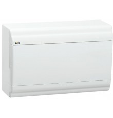 Корпус пластиковый навесной на 12 модулей ЩРН-П-12 IP41 (190х290х100мм) PRIME белая дверь  MKP82-N-12-WD-41-10  IEK