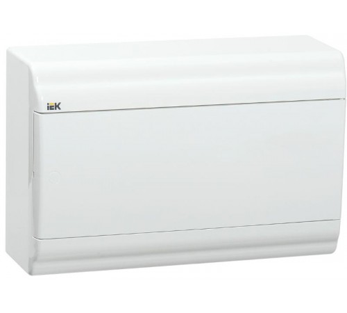 Корпус пластиковый навесной на 12 модулей ЩРН-П-12 IP41 (190х290х100мм) PRIME белая дверь  MKP82-N-12-WD-41-10  IEK