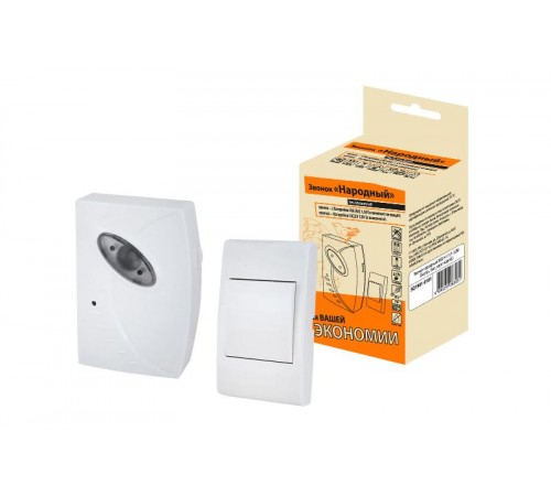 Звонок народный ЗББ-Н-11/1-32М (беспр., бат., карт.короб.)  SQ1901-0101  TDM