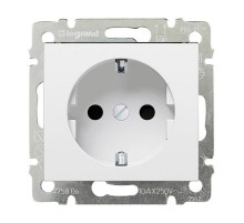 Valena DIY Белый Розетка 1-ая с/з  694280  Legrand