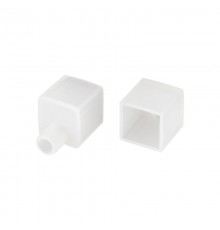 Заглушка WPH-FLEX-1414-TOP WHITE с отверстием (Arlight, Пластик)  040862  Arlight