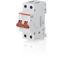 Рубильник 2 пол. SD202/40 рычаг красный  2CDD282101R0040  ABB