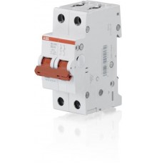 Рубильник 2 пол. SD202/40 рычаг красный  2CDD282101R0040  ABB