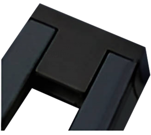 Комплект торцевых элементов PTR EC-BL чёрный для шинопровода осветительного  5010895  Jazzway