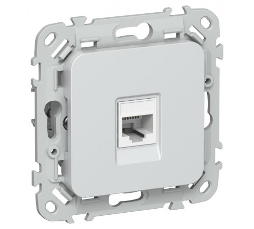 FLITE Розетка компьютерная RJ45 кат.5Е UTP РК5е-1-0-ФлЖ жемчуг  FI-K12-1-K36  IEK