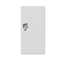 ABB Levit Серый Клавиша 2-ая правая с символом сцены free@home  6220H-A02203 16  2CHH622203A4016  ABB