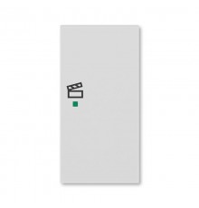 ABB Levit Серый Клавиша 2-ая правая с символом сцены free@home  6220H-A02203 16  2CHH622203A4016  ABB