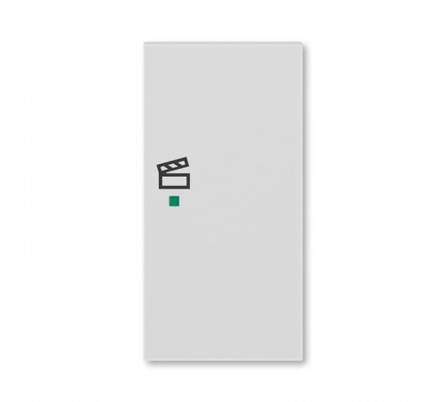 ABB Levit Серый Клавиша 2-ая правая с символом сцены free@home  6220H-A02203 16  2CHH622203A4016  ABB