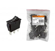 Клавишный переключатель YL-202-01 черный 3 положения 1з+1з  SQ0703-0024  TDM